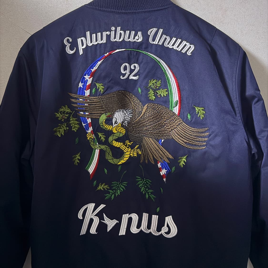 KONUS 코너스 MA-1 블루종 항공점퍼 네이비  상품이미지8