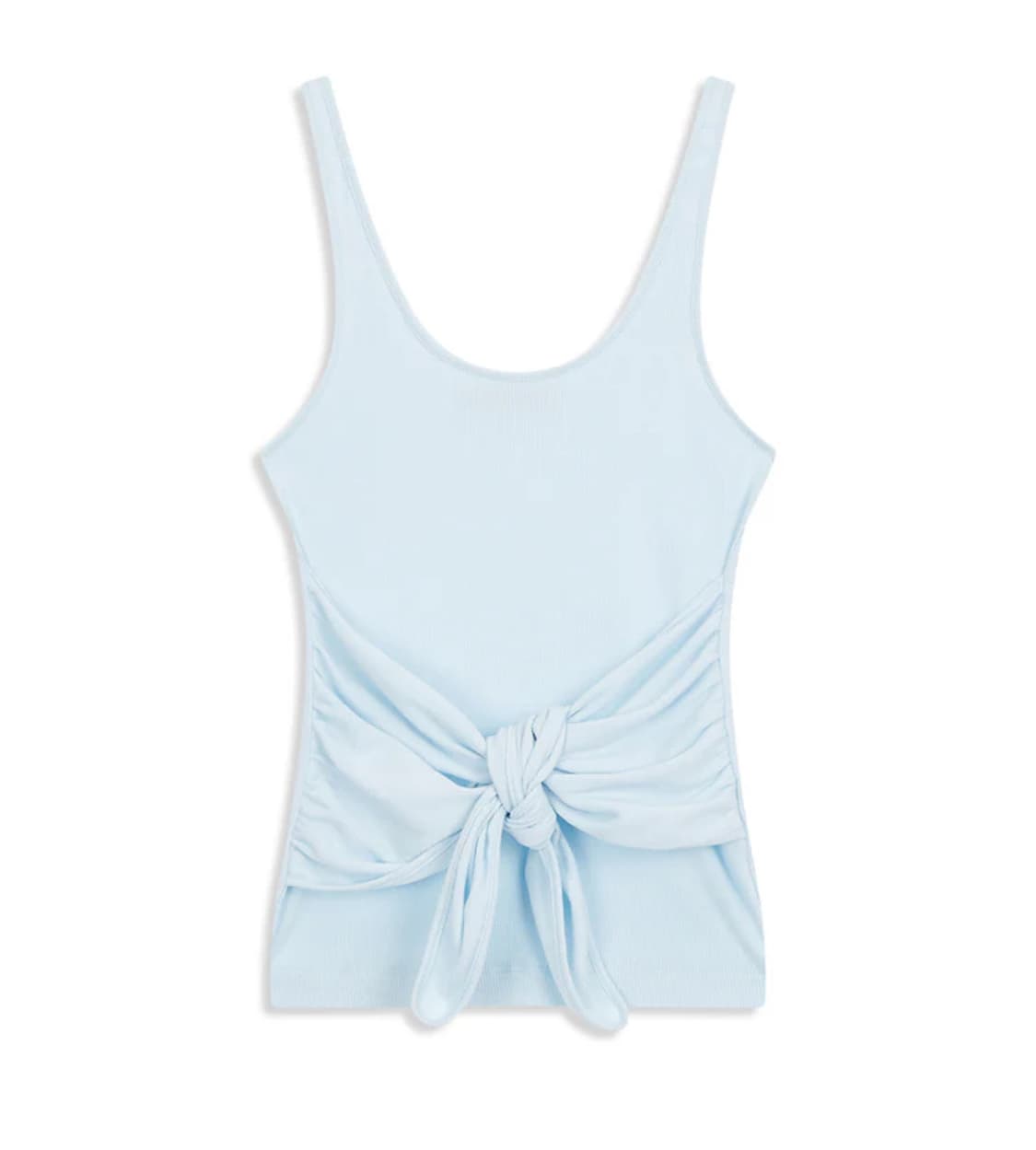 오픈와이와이 KNOTTED SLEEVELESS, SKY BLUE 상품이미지1