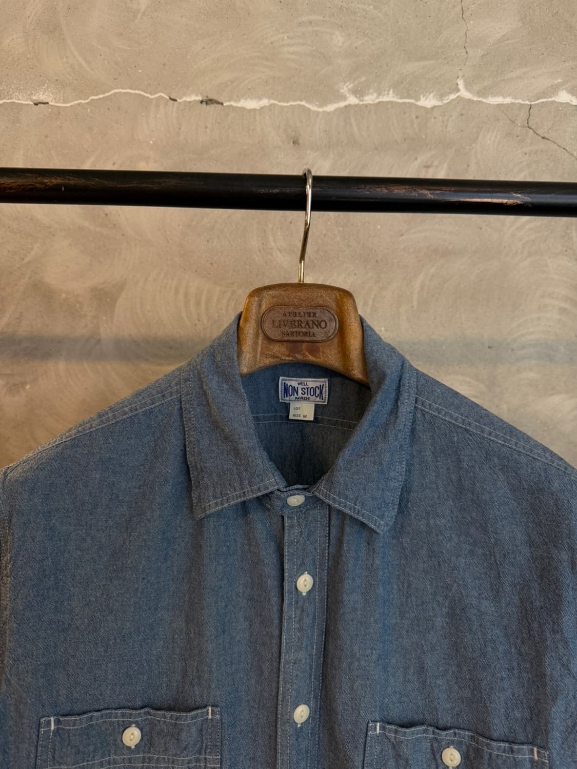 NON-STOCK 샴브레이 셔츠 100 상품이미지6