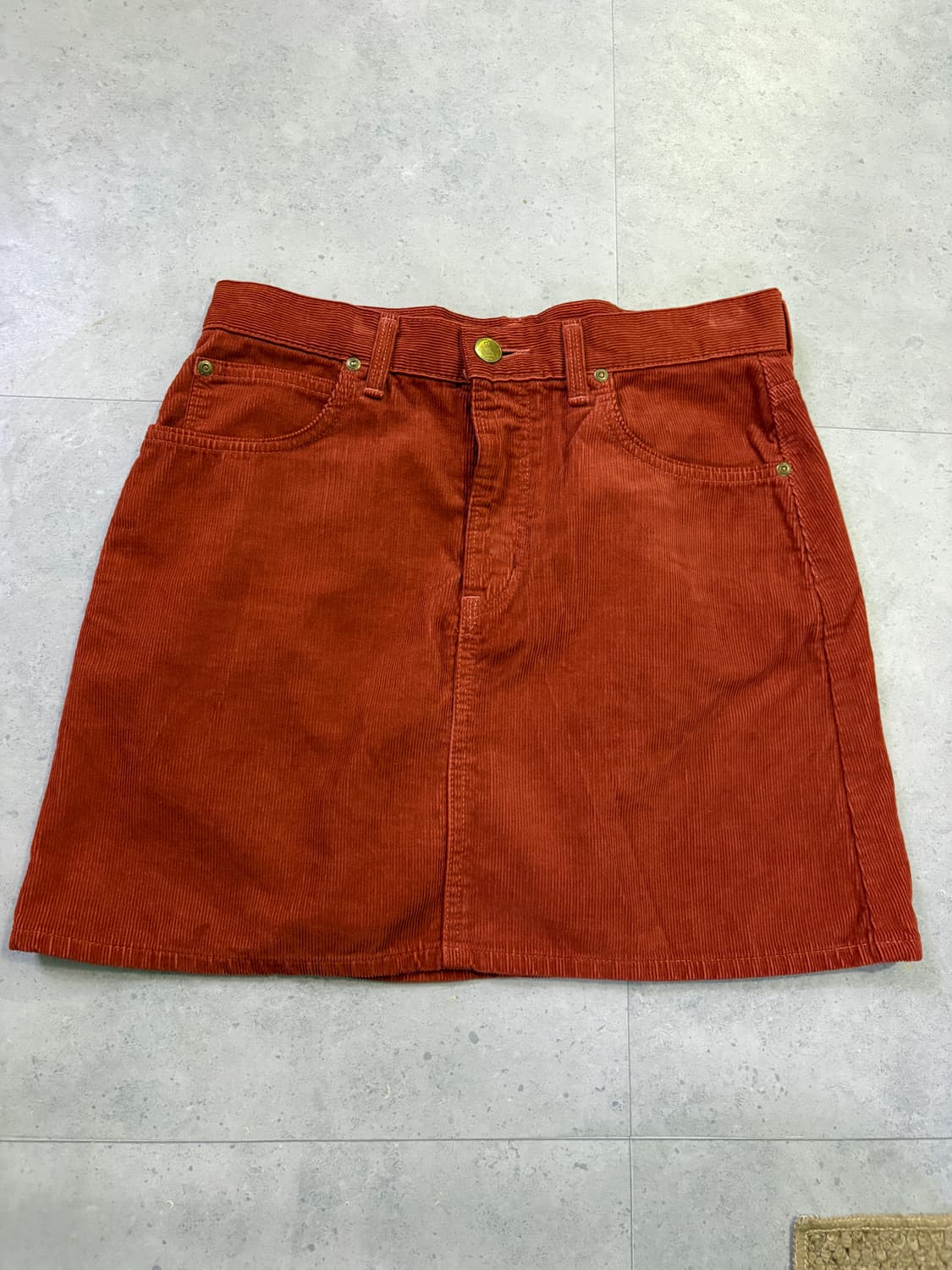 Lee 골덴 미니스커트 상품이미지2