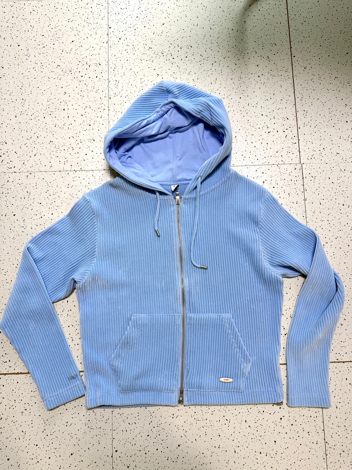 유제 yuje 파미 후드집업 코듀로이 집업 상품이미지3