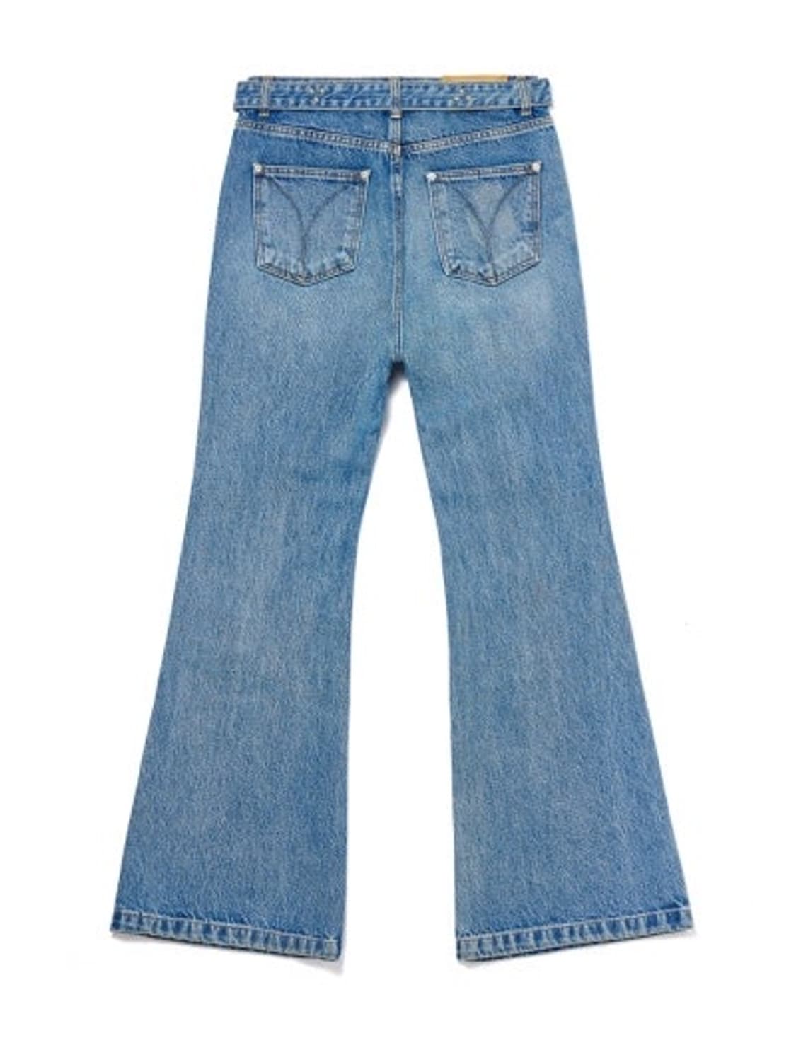 Open yy belted loose bootcut M 상품이미지2
