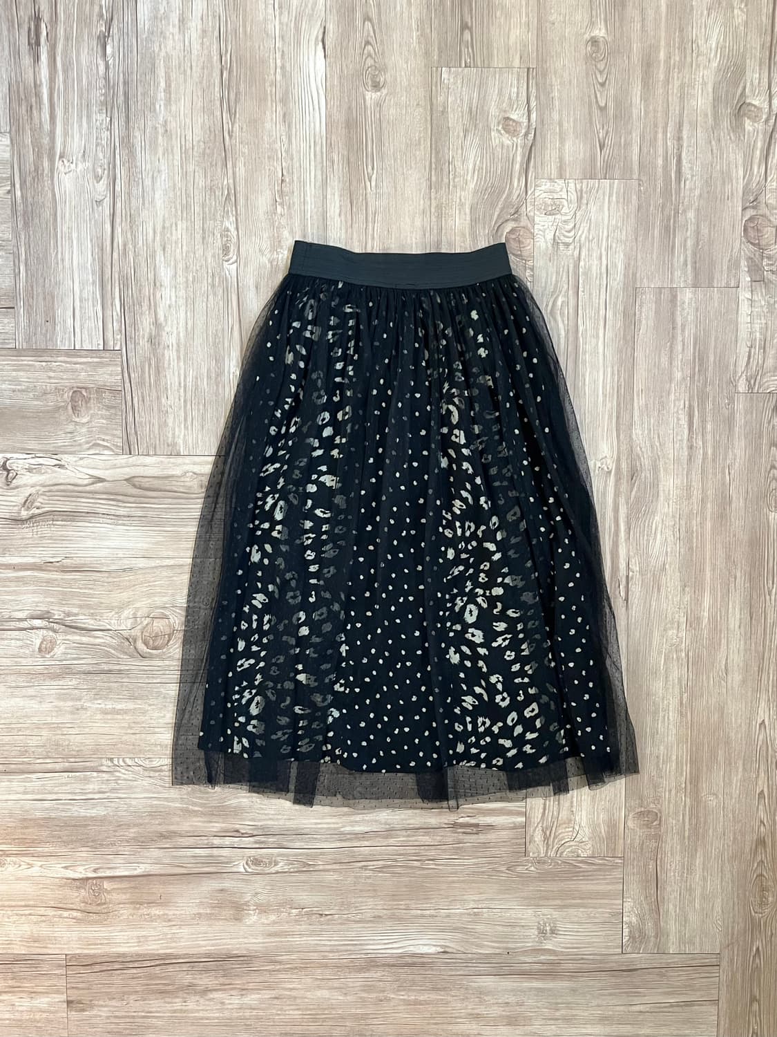 vis 도트 프릴 스커트 상품이미지1