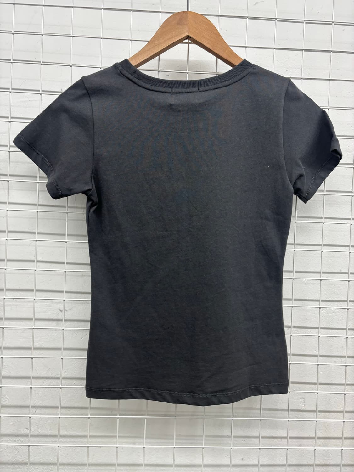 웰빙익스프레스 챠콜색 반팔티 상품이미지2