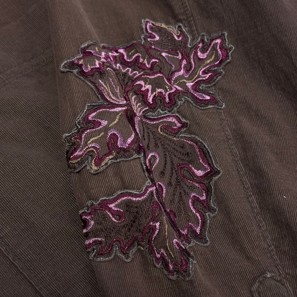 르베이지 코듀로이 셔츠 브라운 상품이미지4