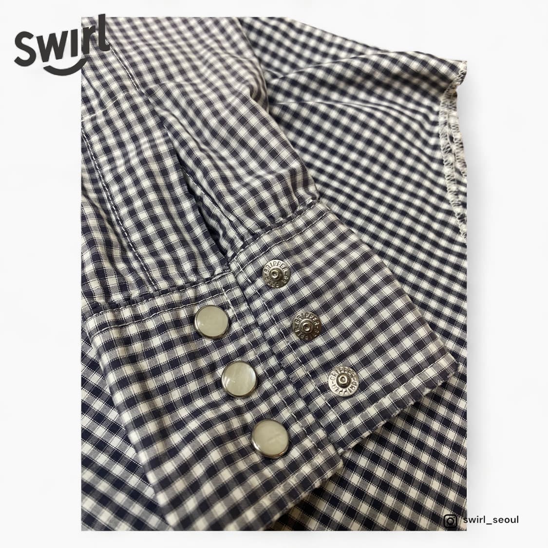 Bape tartan western shirts 상품이미지5