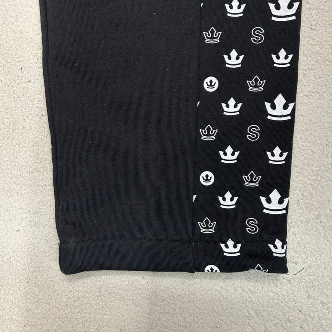 수프라 캐주얼 트랙 팬츠 블랙 S 상품이미지3