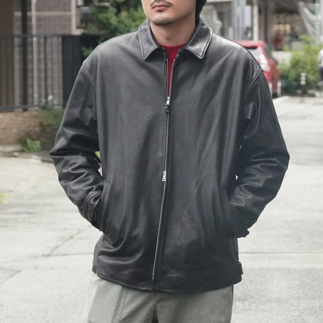 25 aw 헤릴 렘 레더자켓 2사이즈 상품이미지6