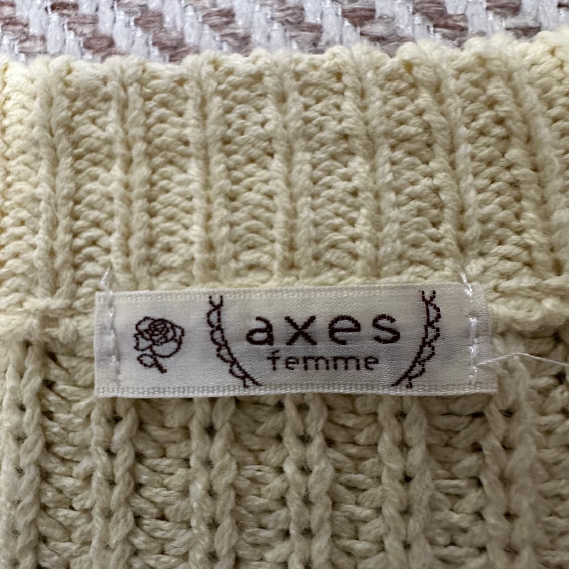AXES FEMME knit cardigan 상품이미지4