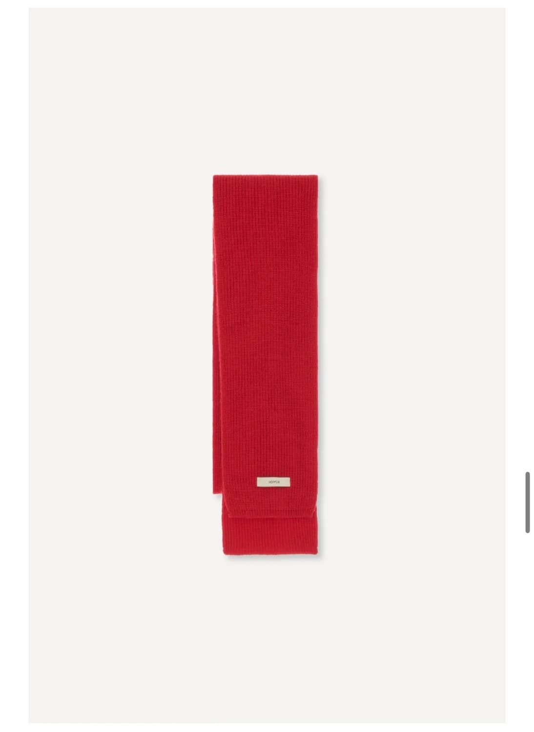 호와스 howus early knit muffler red 상품이미지2