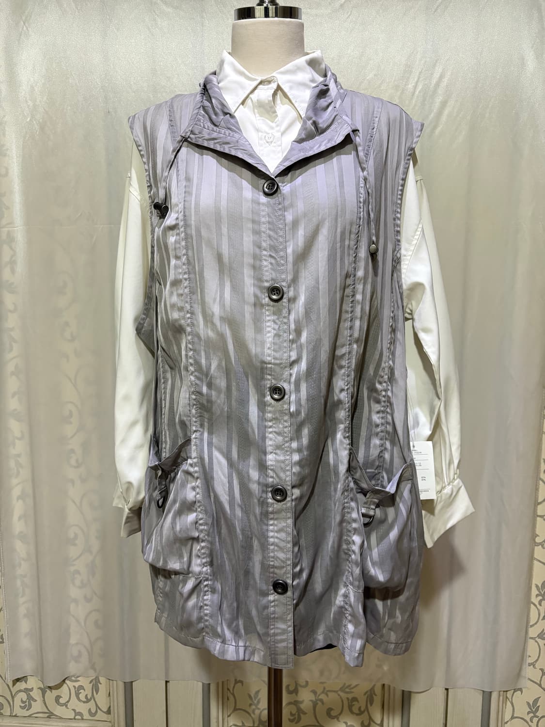 고프코어 스트링 베스트 상품이미지1