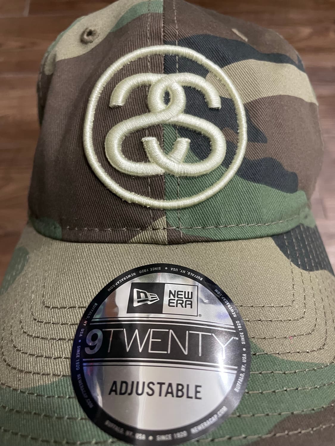 스투시 SS 링크 9트웬티 캡 우드랜드 카모 상품이미지2