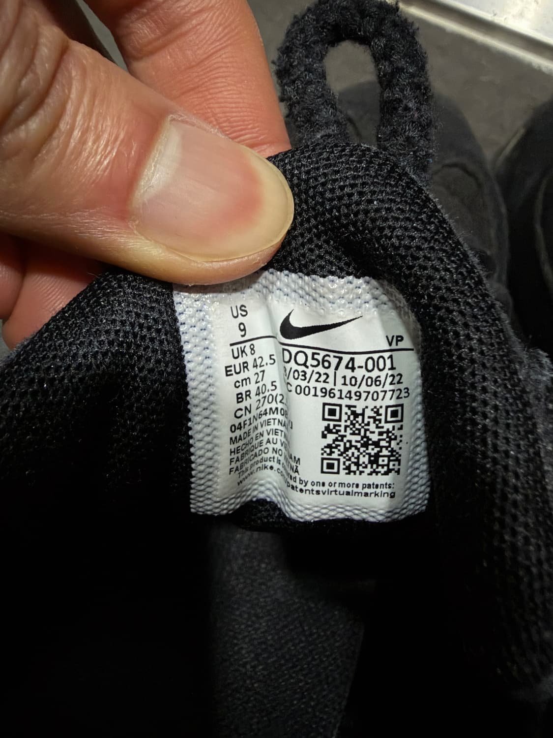 (275) 나이키 스투시 에어페니 2 블랙 상품이미지2