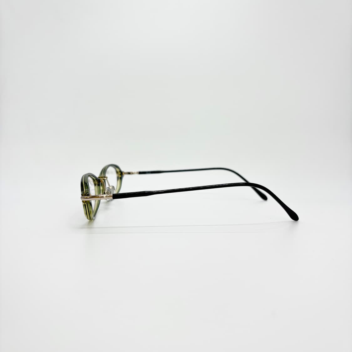 ABBA 그린 오벌형 빈티지 뿔테 상품이미지4