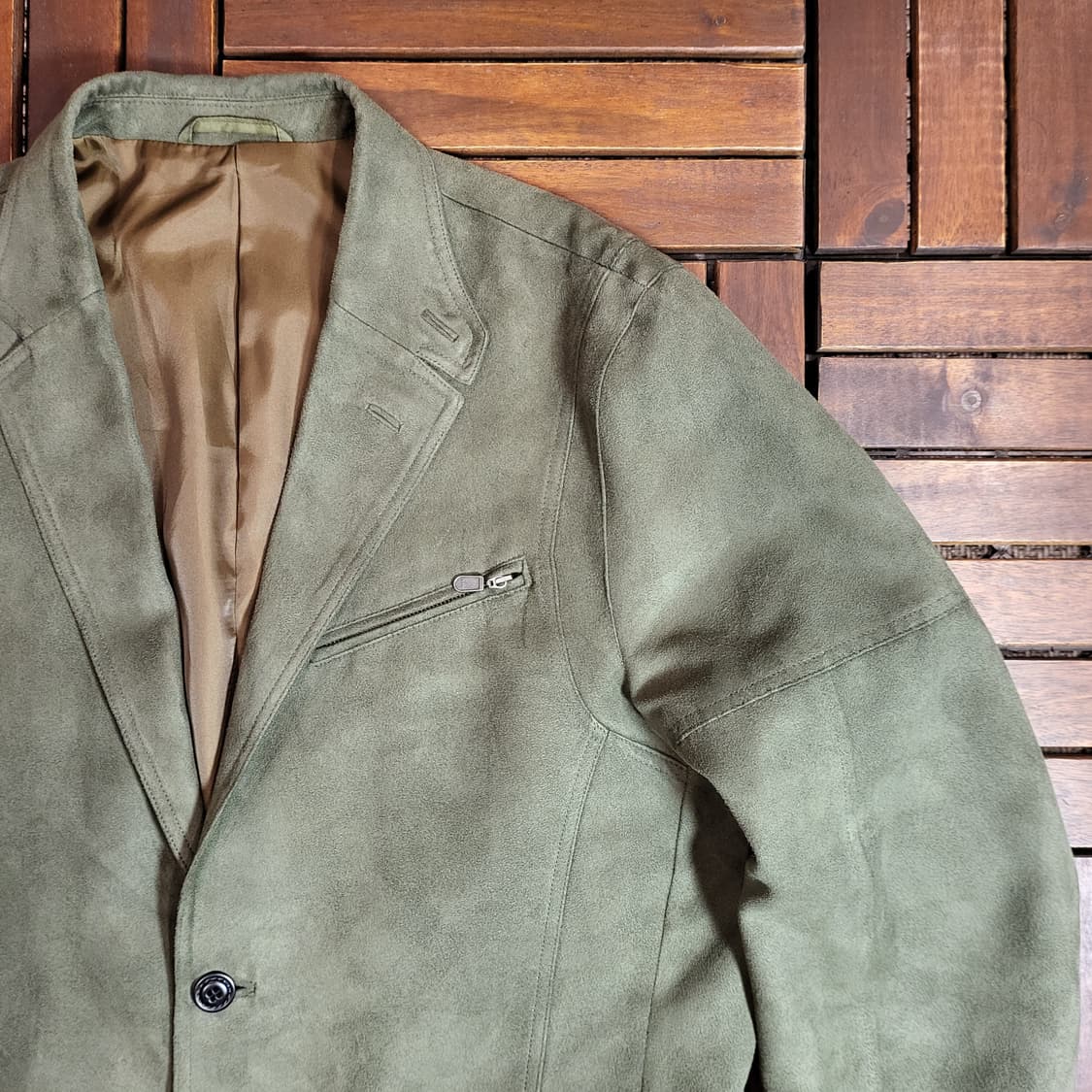 G-stage 스웨이드 테일러드 자켓 (L) 상품이미지5