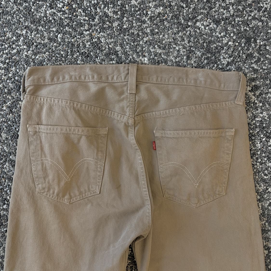 00s 리바이스 501 베이지 데님 (36) 상품이미지6