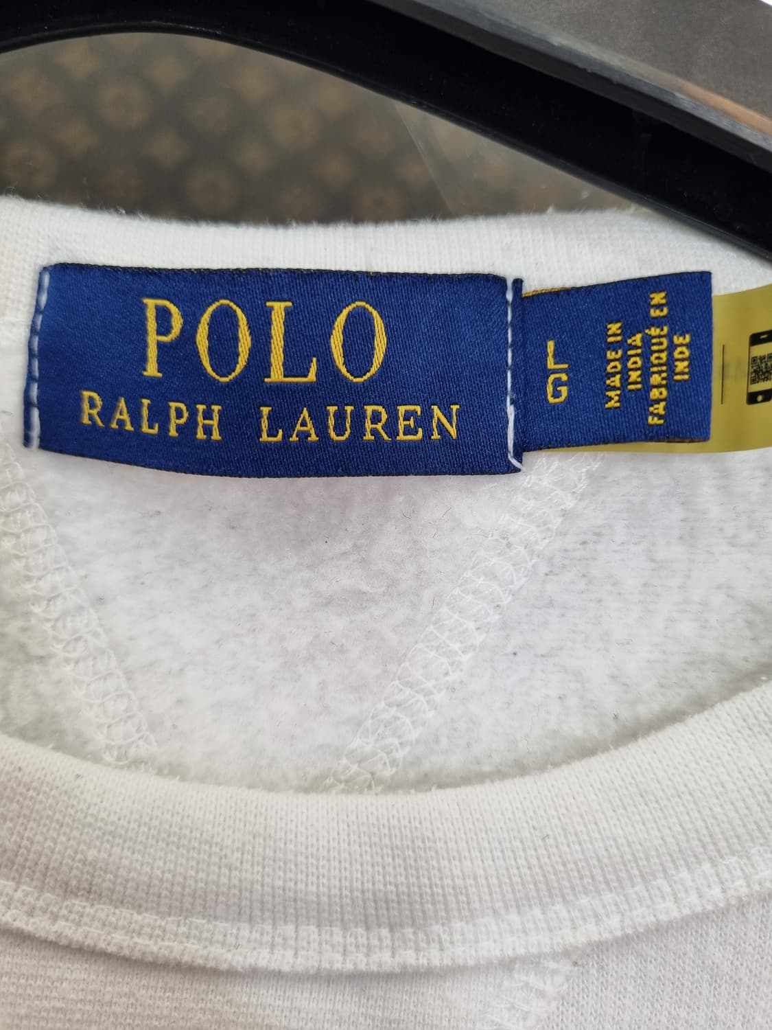 폴로 랄프로렌 화이트 맨투맨 L 상품이미지5