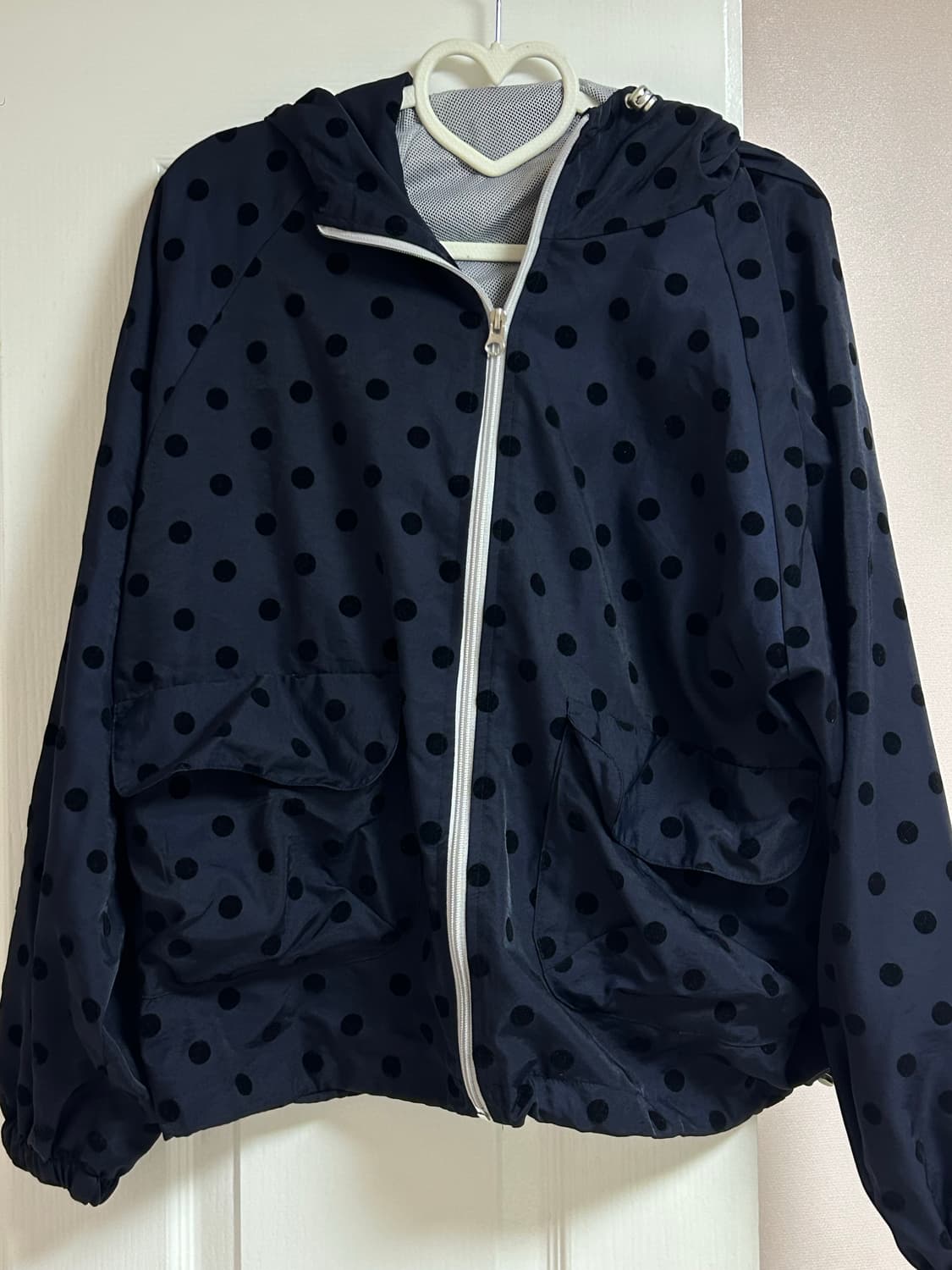 오헤시오 프릴 바람막이 (네이비) 상품이미지3