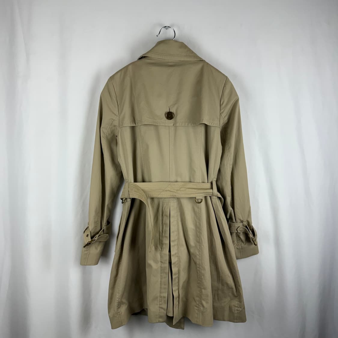 (36) 버버리 블루라벨 프로섬 베이지 트렌치 코트 베이지 상품이미지5