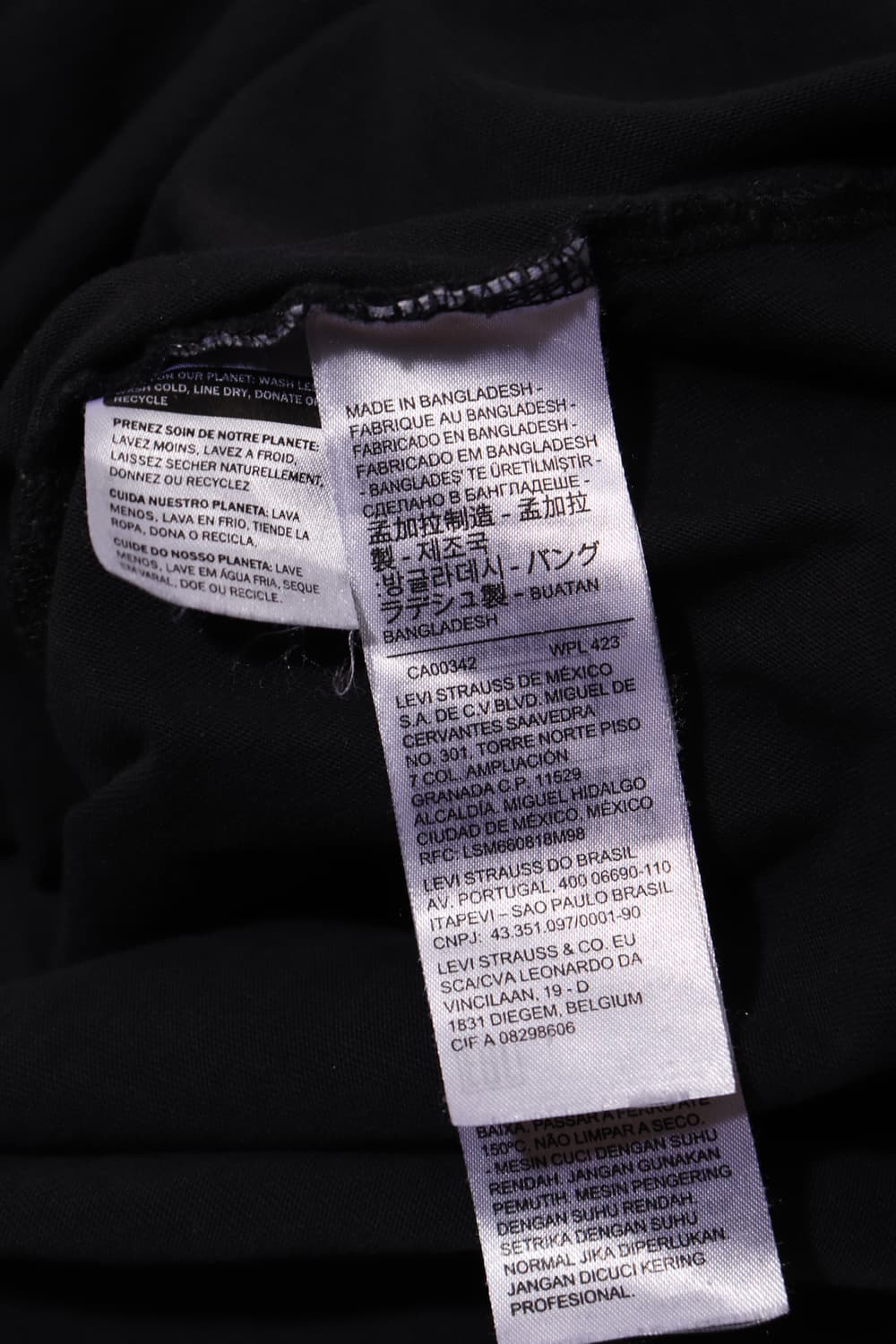 LEVIS 블랙 롱슬리브 size M 상품이미지6