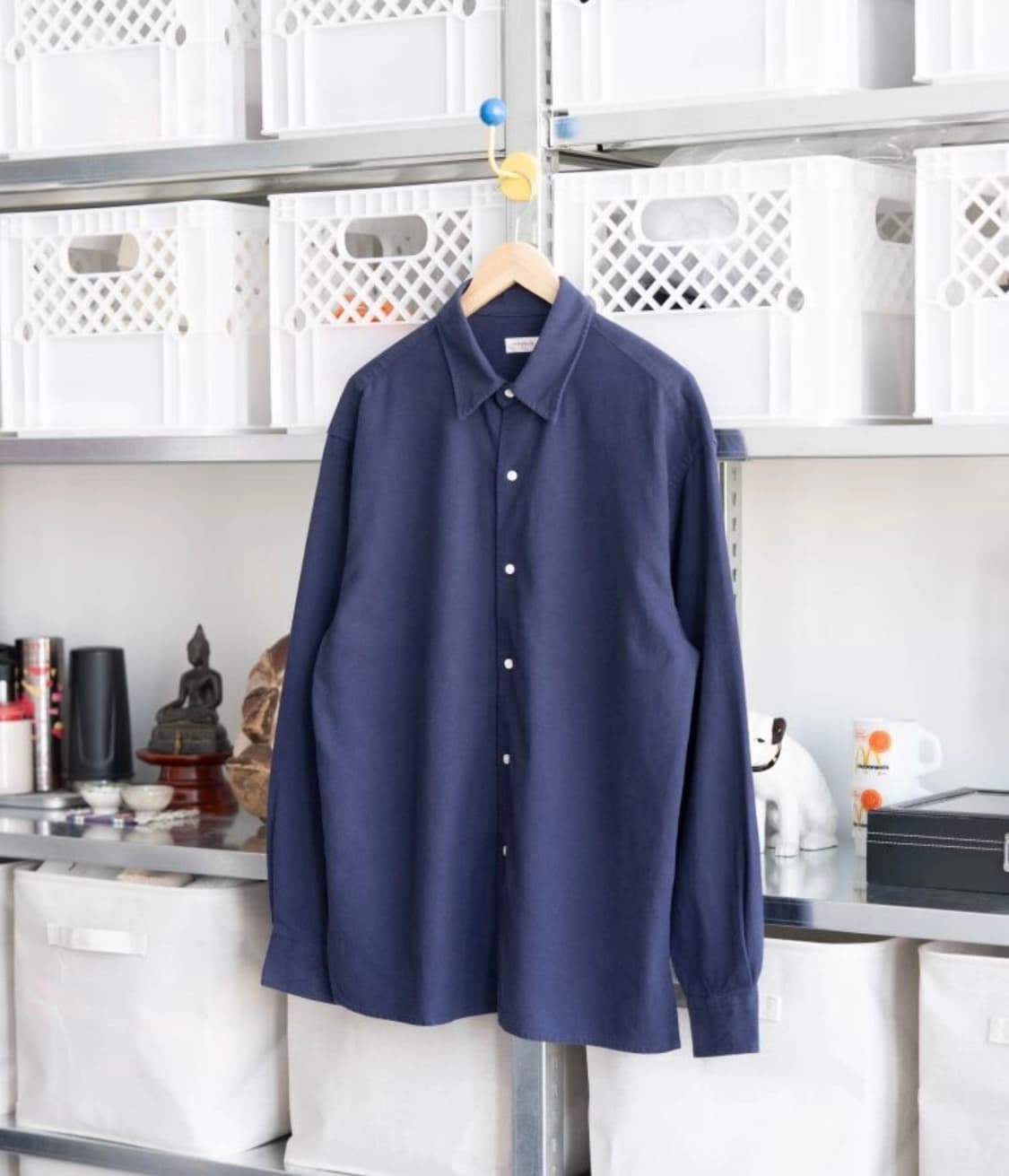 everyworn Heavy Twill Overshirt (Purple) 상품이미지1