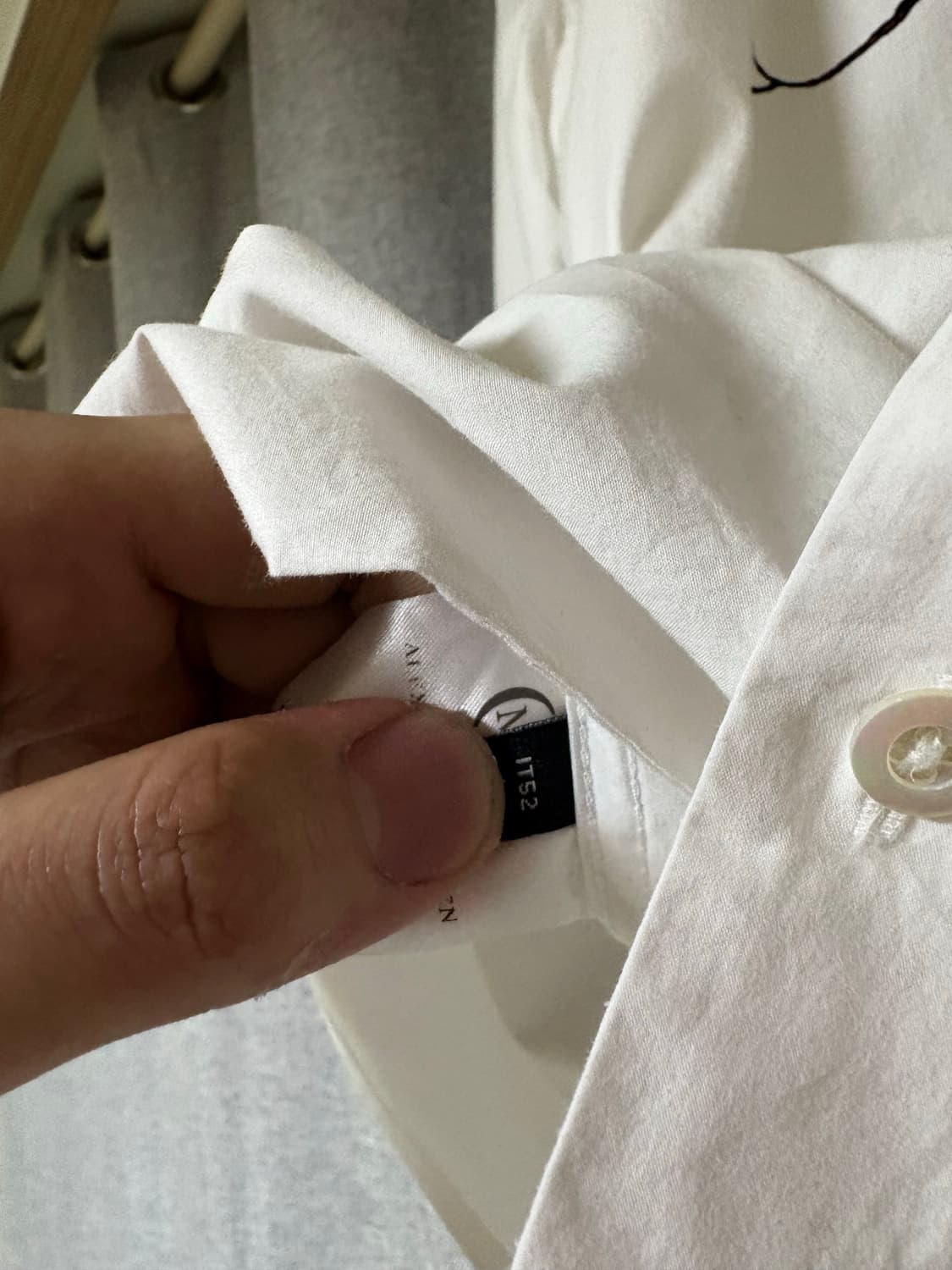 알렉산더 맥퀸 14fw 하트프린트 셔츠 상품이미지6