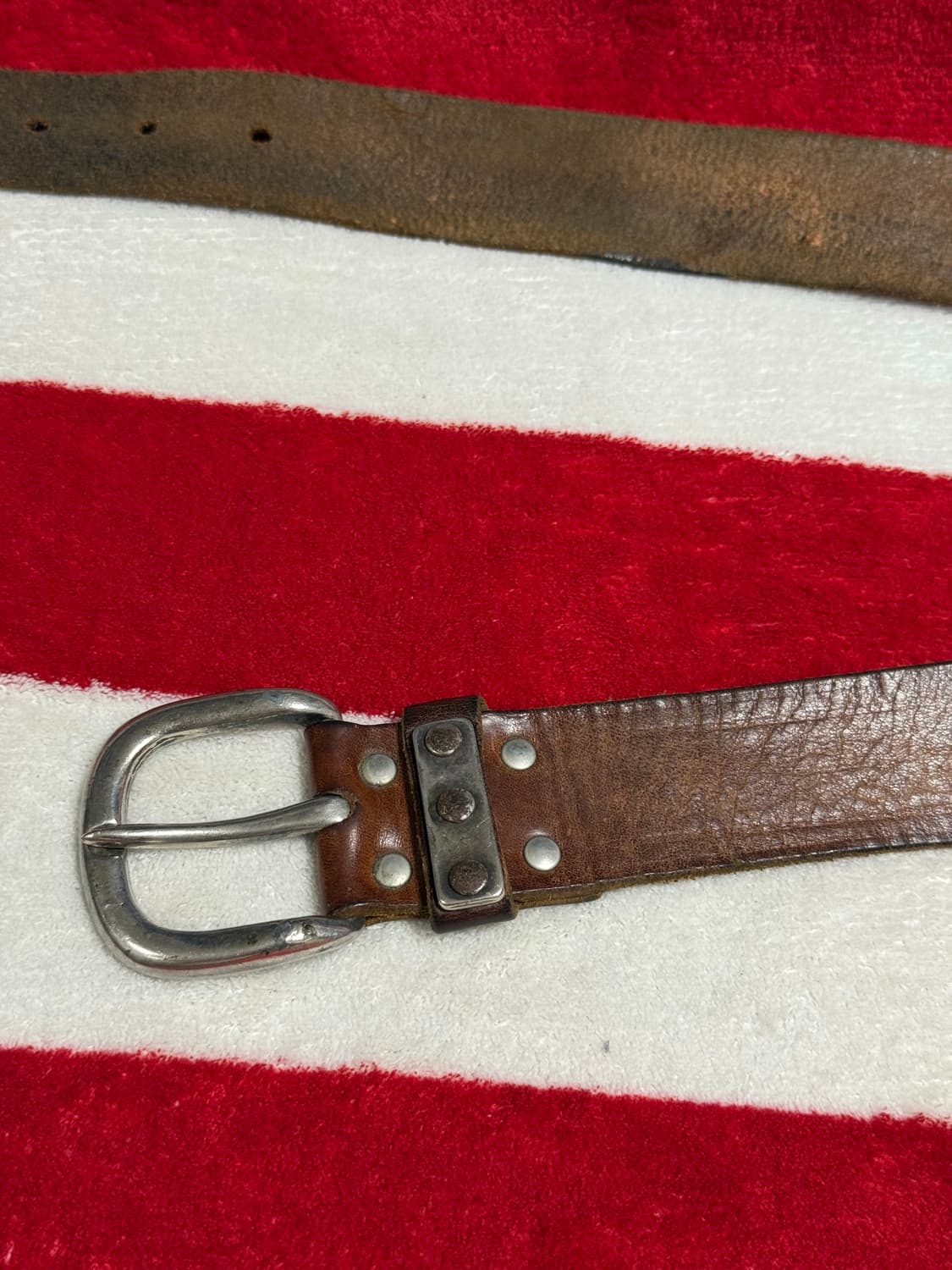빈티지레더벨트 웨스턴벨트 vintage leatherbelt 가죽벨트 상품이미지4