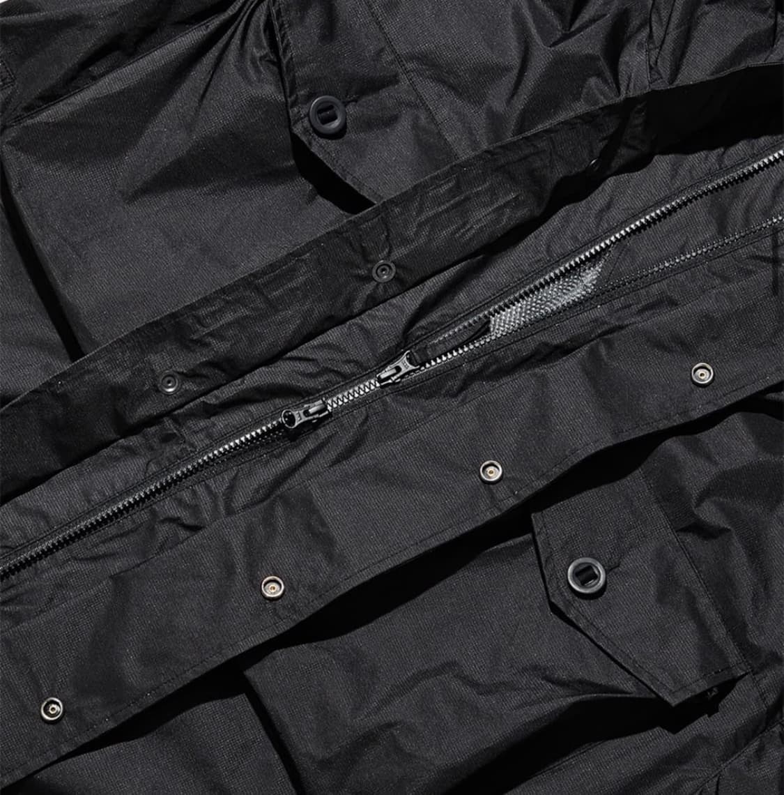 아웃스탠딩 3레이어 컴뱃 포켓파카 바람막이 자켓(블랙,3) 상품이미지3