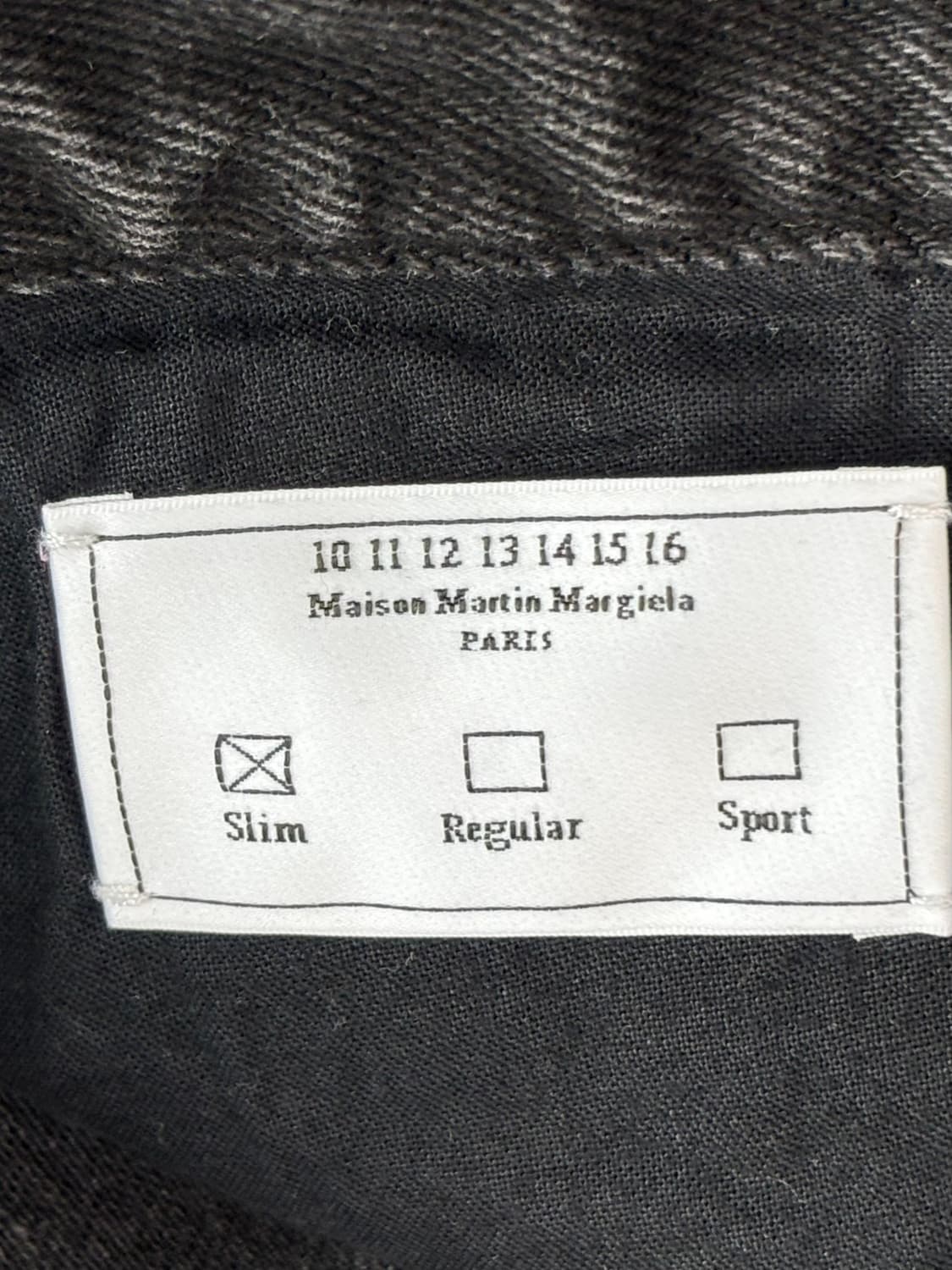 Maison Margiela 마르지엘라 흑청 데님 팬츠  상품이미지6