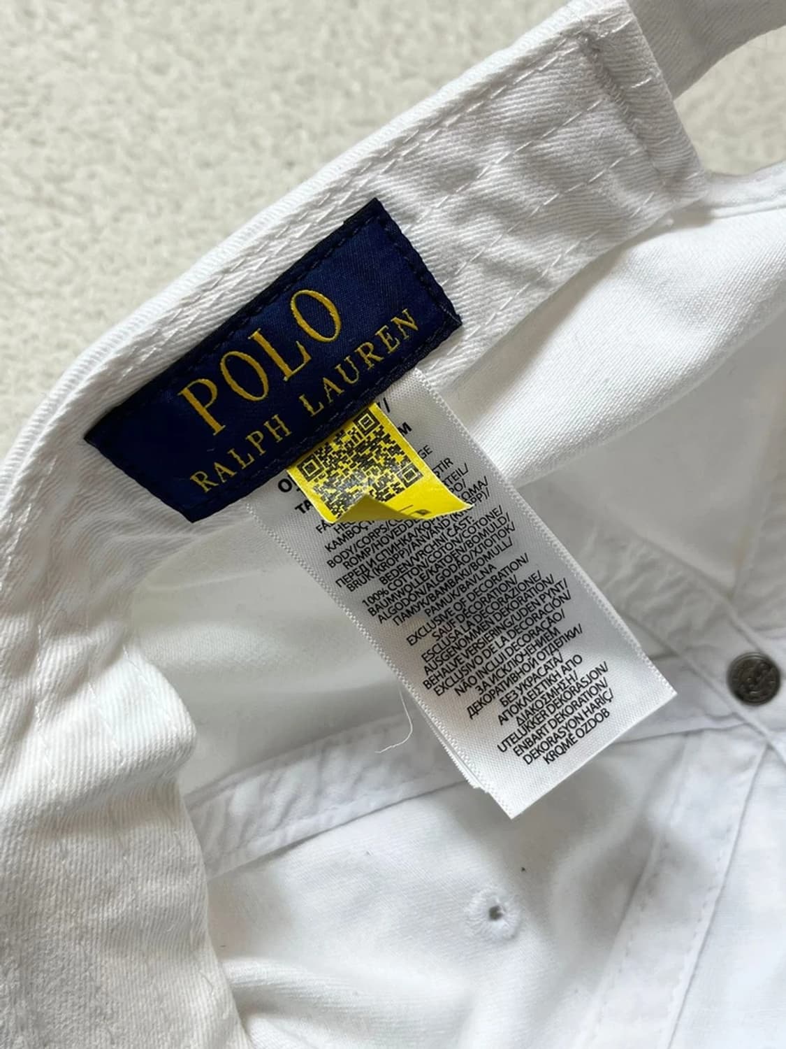 폴로 랄프로렌 큐알 신형 로고 볼캡 A1683    상품이미지7