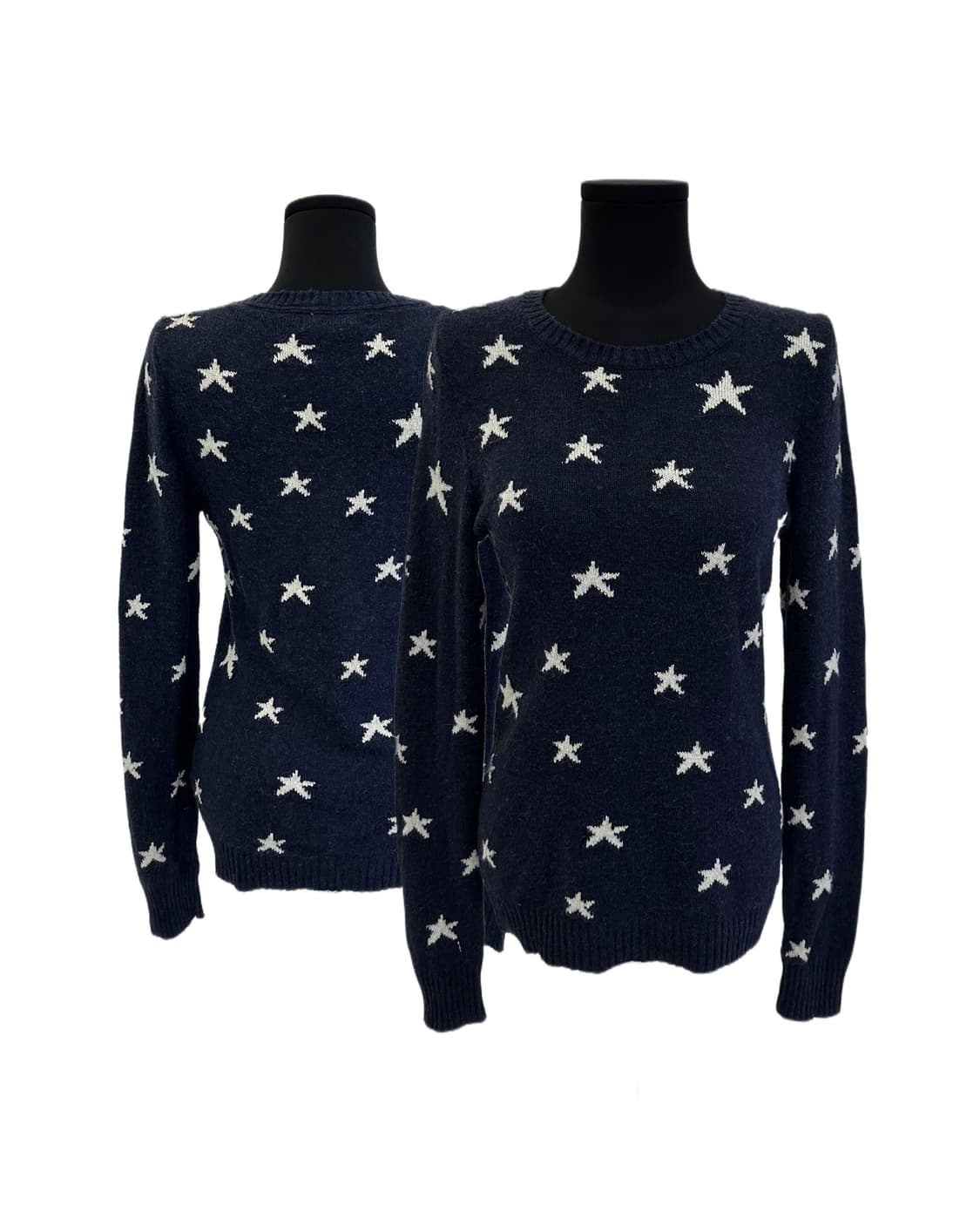 glitter star navy knit 상품이미지1