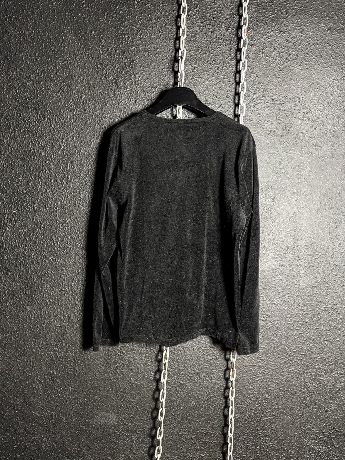 Black velvet long sleeves  상품이미지6