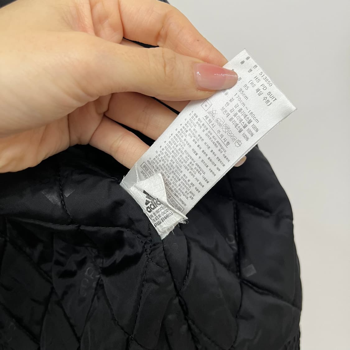 아디다스 올드스쿨 경량 패딩 후드 자켓 상품이미지9