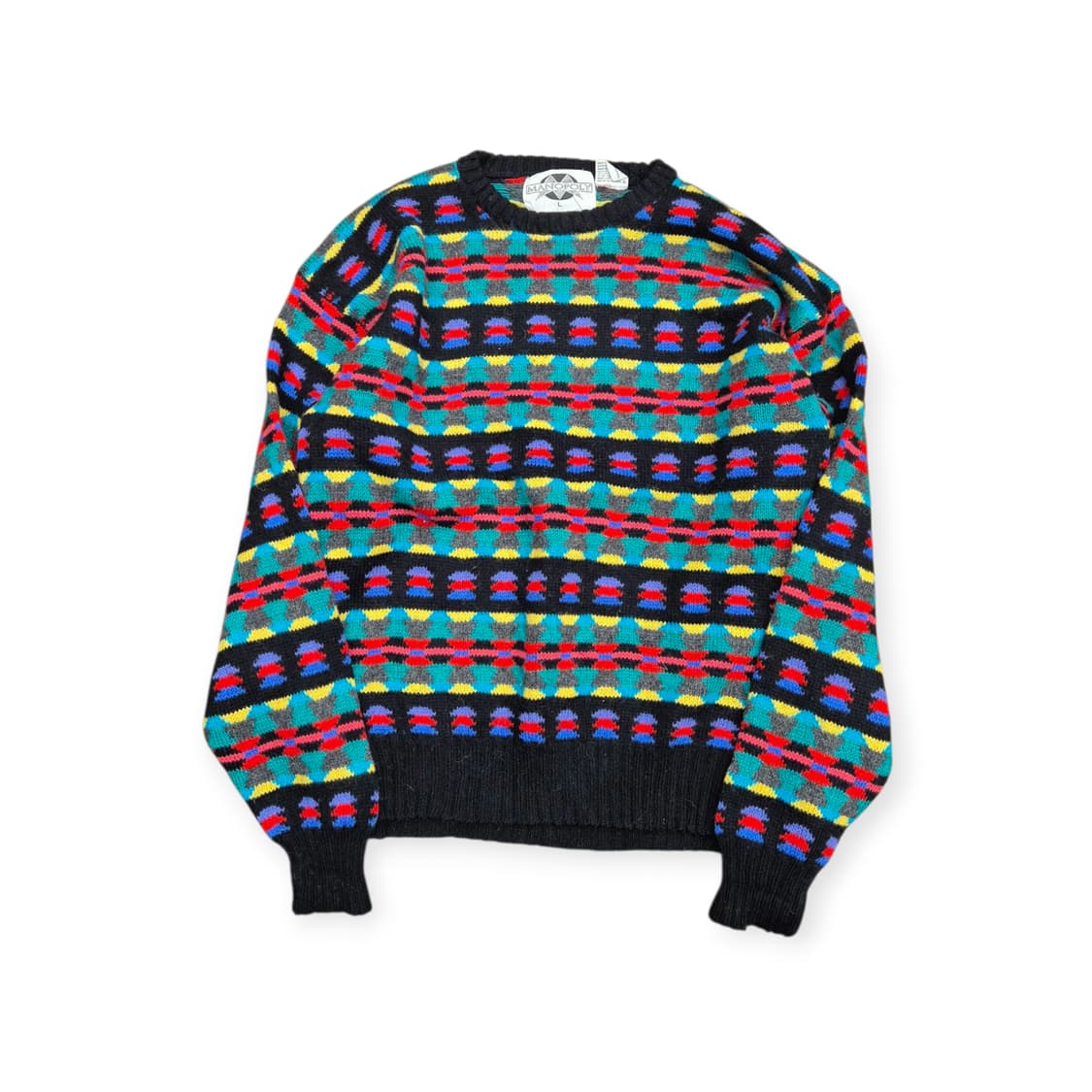 빈티지 스웨터 모노폴리 상품이미지1