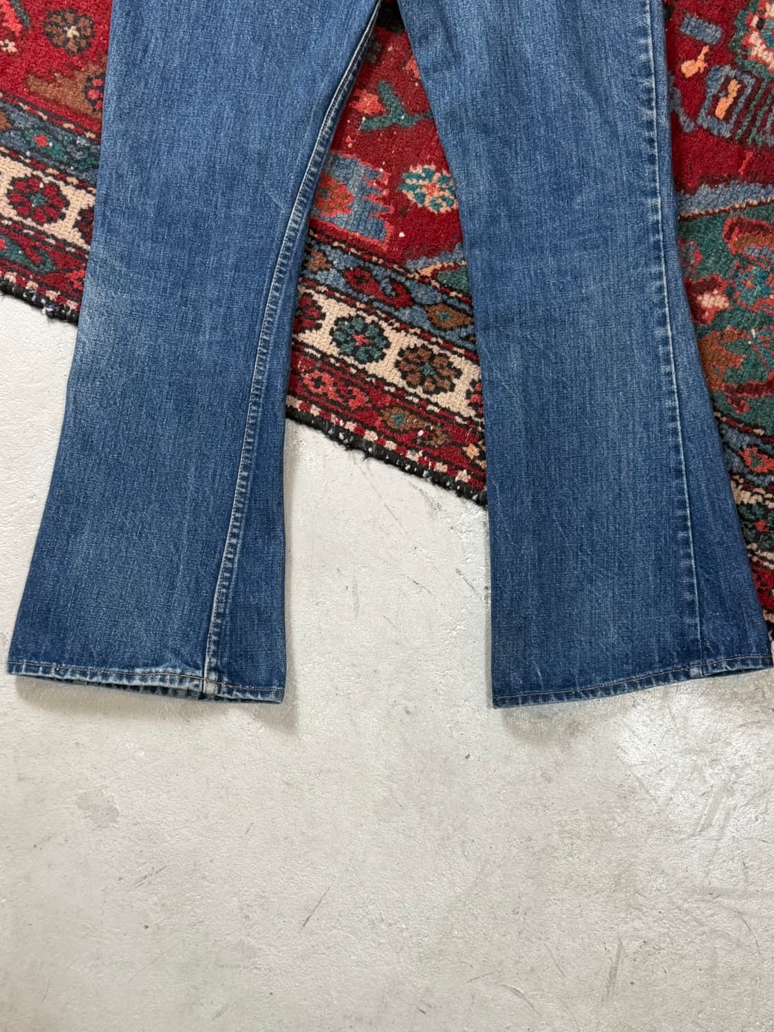 80's USA Made 빈티지 리바이스 646 벨바텀 부츠컷 오렌지탭 상품이미지8