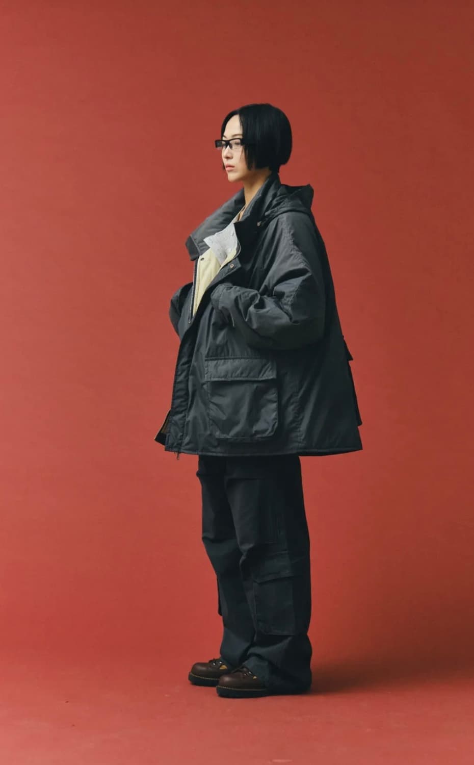 플리즈프로젝트 POCKET FIELD PARKA, DARK GRAY 상품이미지2