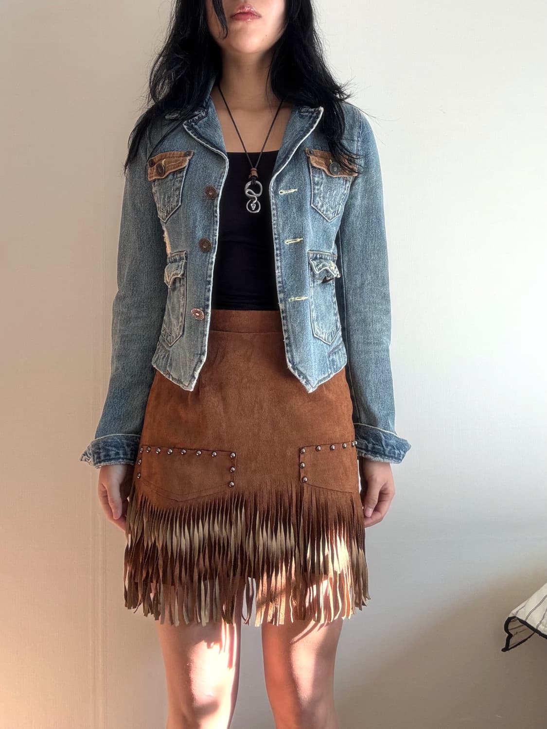 웨스턴 데님 자켓 상품이미지3