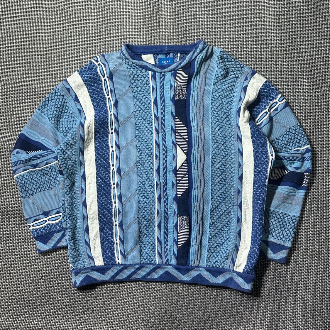 BEAMS x GIM 니트 (M) 상품이미지1