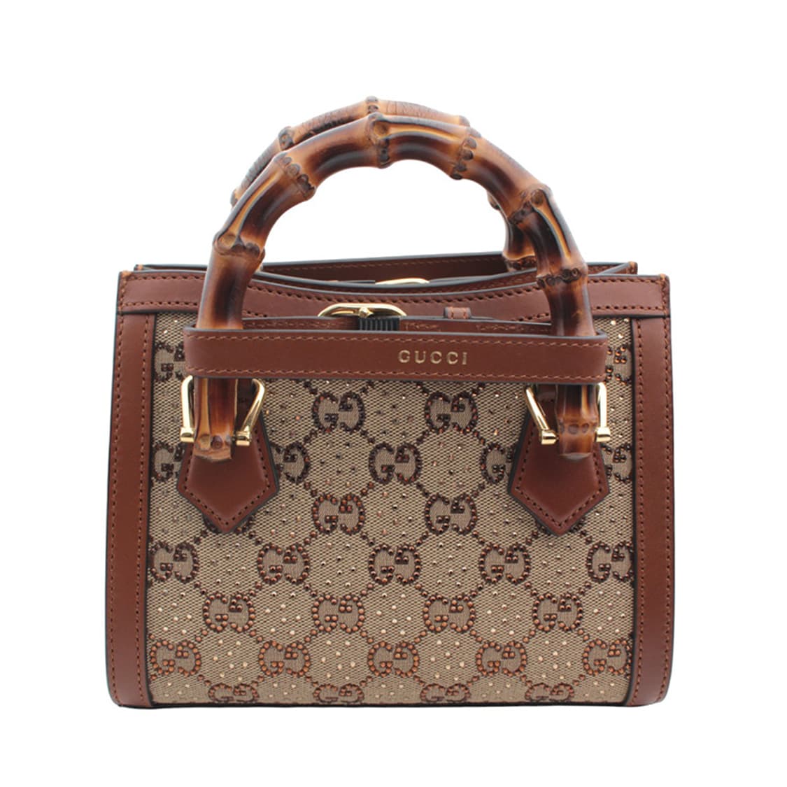 구찌 미니 뱀부 토트 겸 크로스백 한정판 상품이미지3