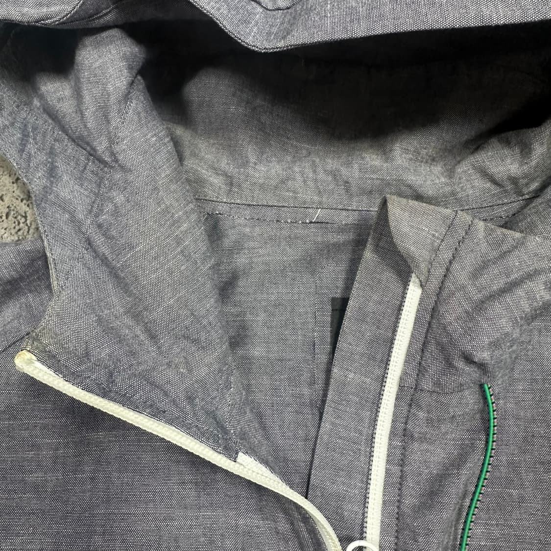 ✨ (바배) 나이키 올드스쿨 트랙앤필드 린넨 후드 집업 자켓 상품이미지7