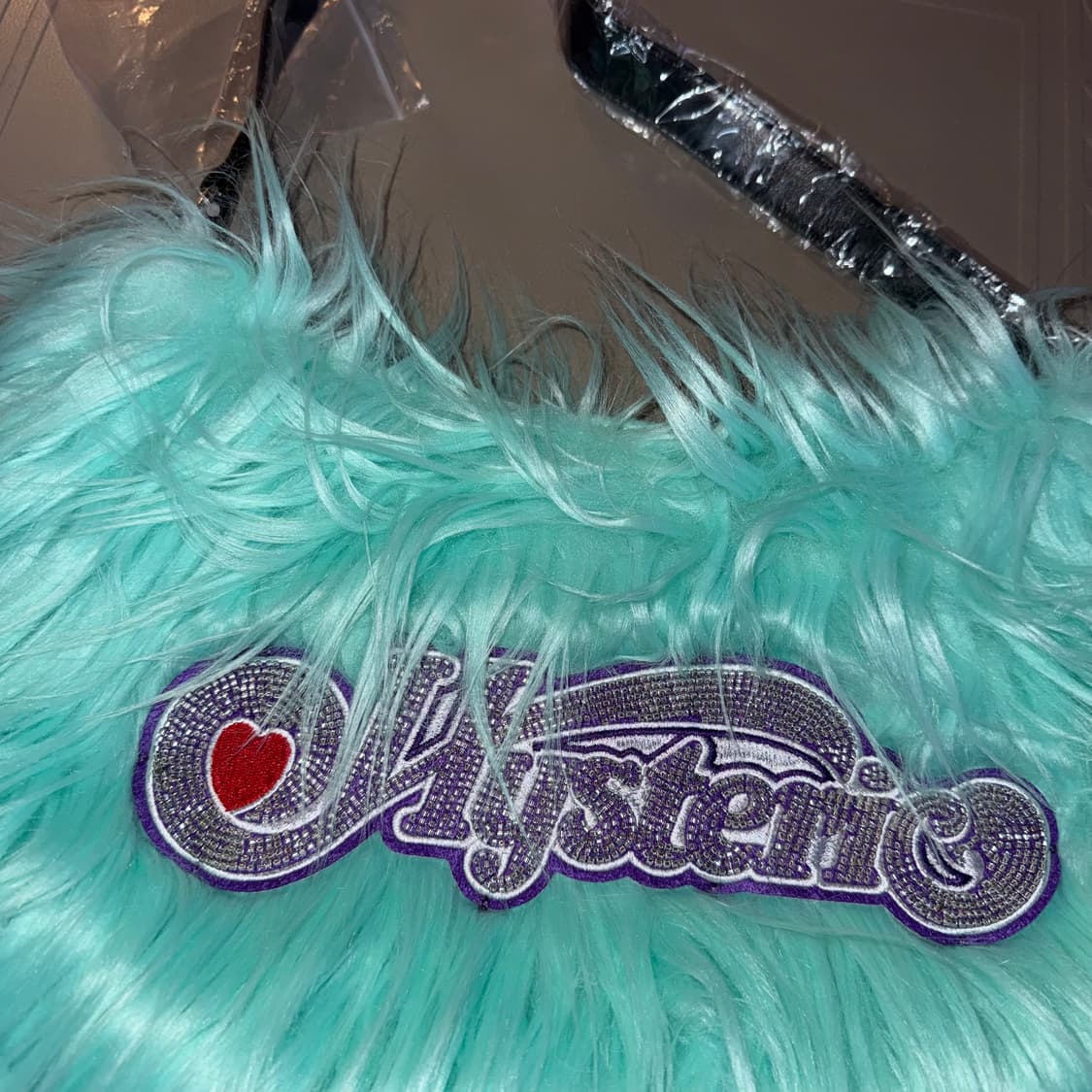 히스테릭 글래머 퍼 백 블루 상품이미지1