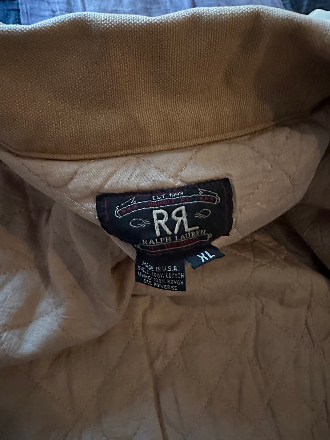 90s RRL USA 101J Canvas Jacket 상품이미지8