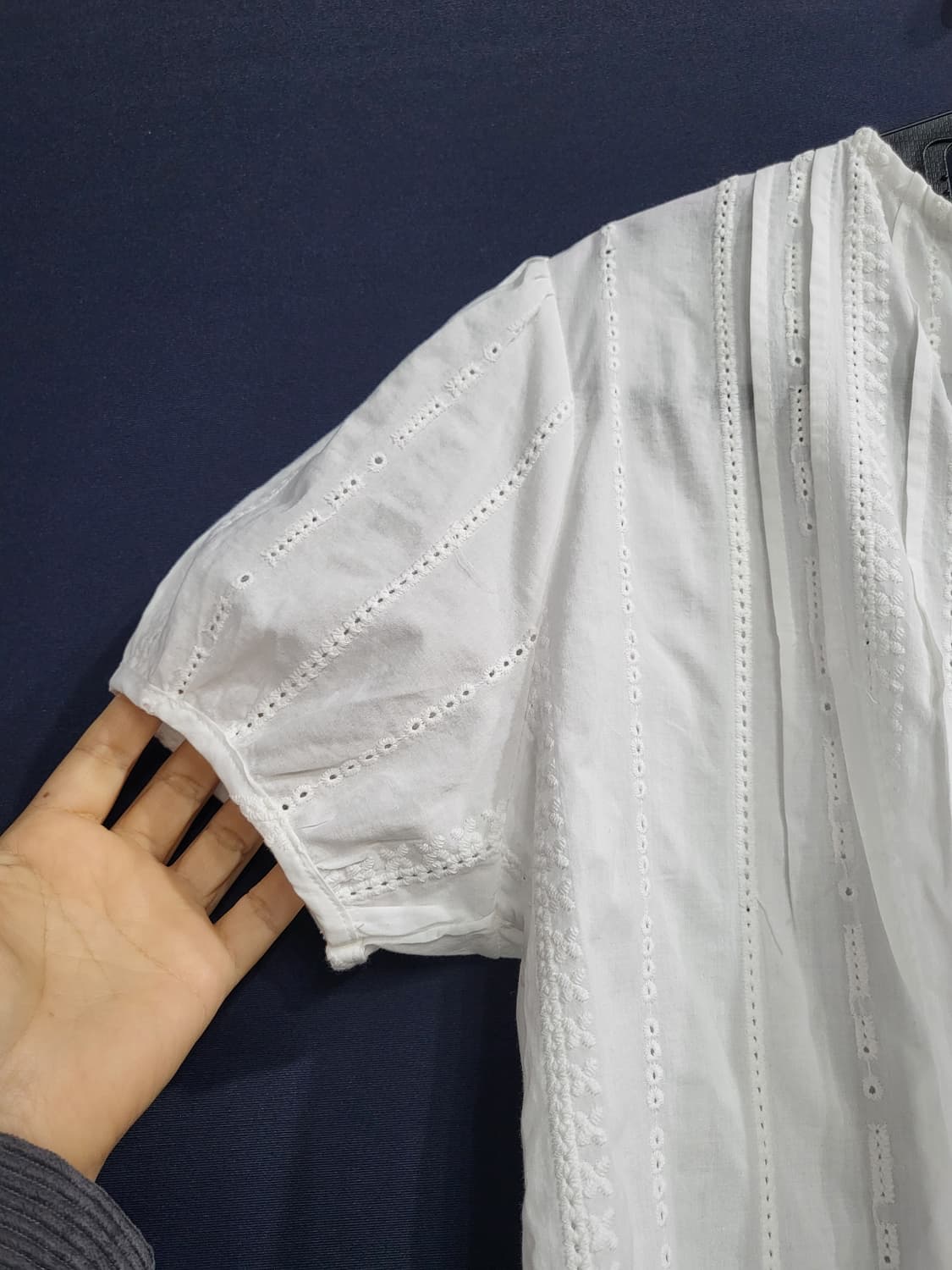 셔링 블라우스(새상품) 상품이미지3