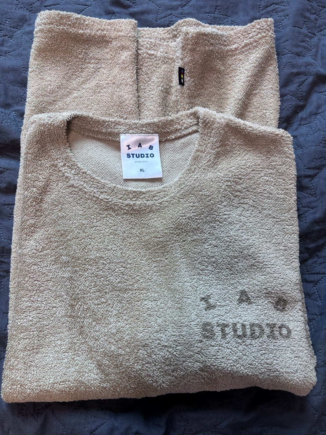 아이앱 스튜디오 타월 티셔츠 XL 라이트 그린 상품이미지2