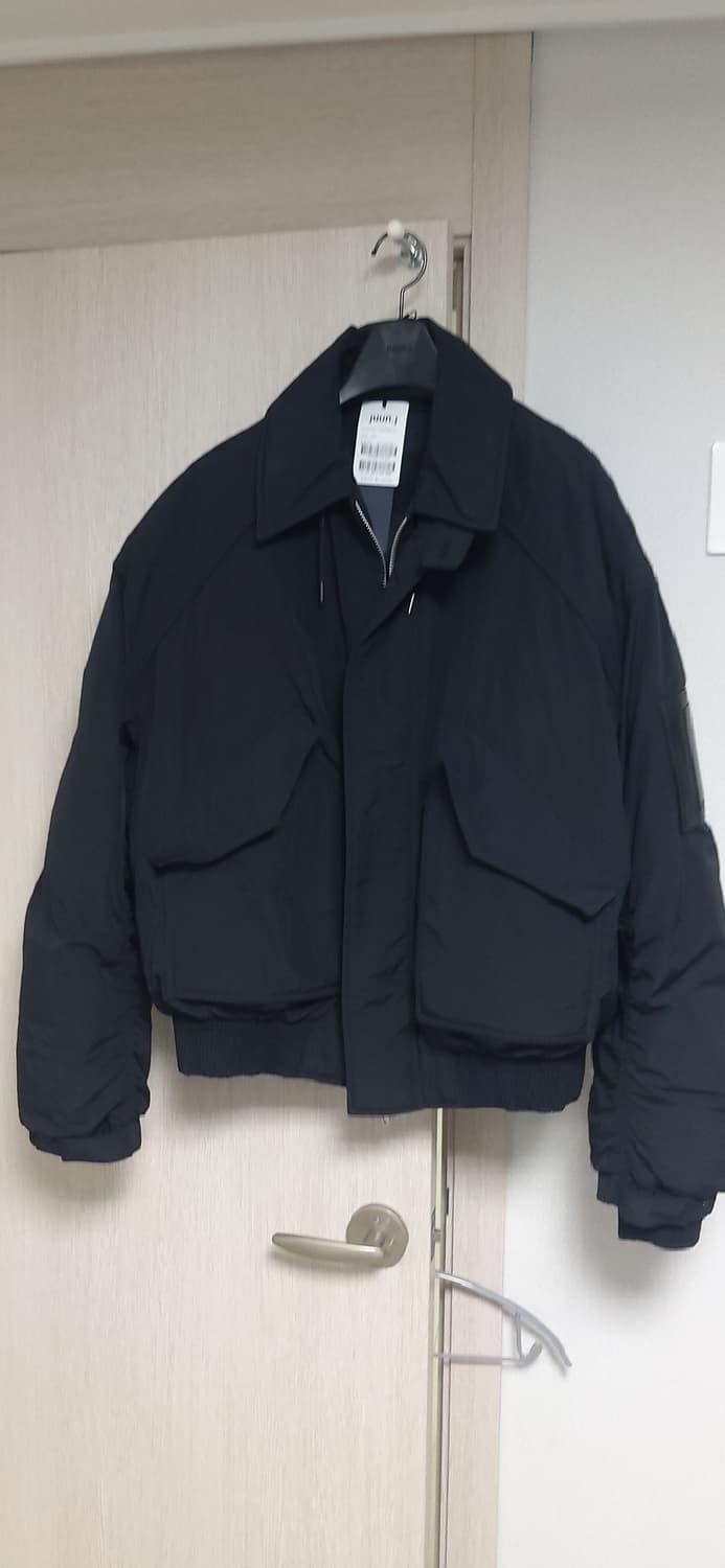 준지 179 나일론 스탠카라 구스다운 숏 패딩 상품이미지1