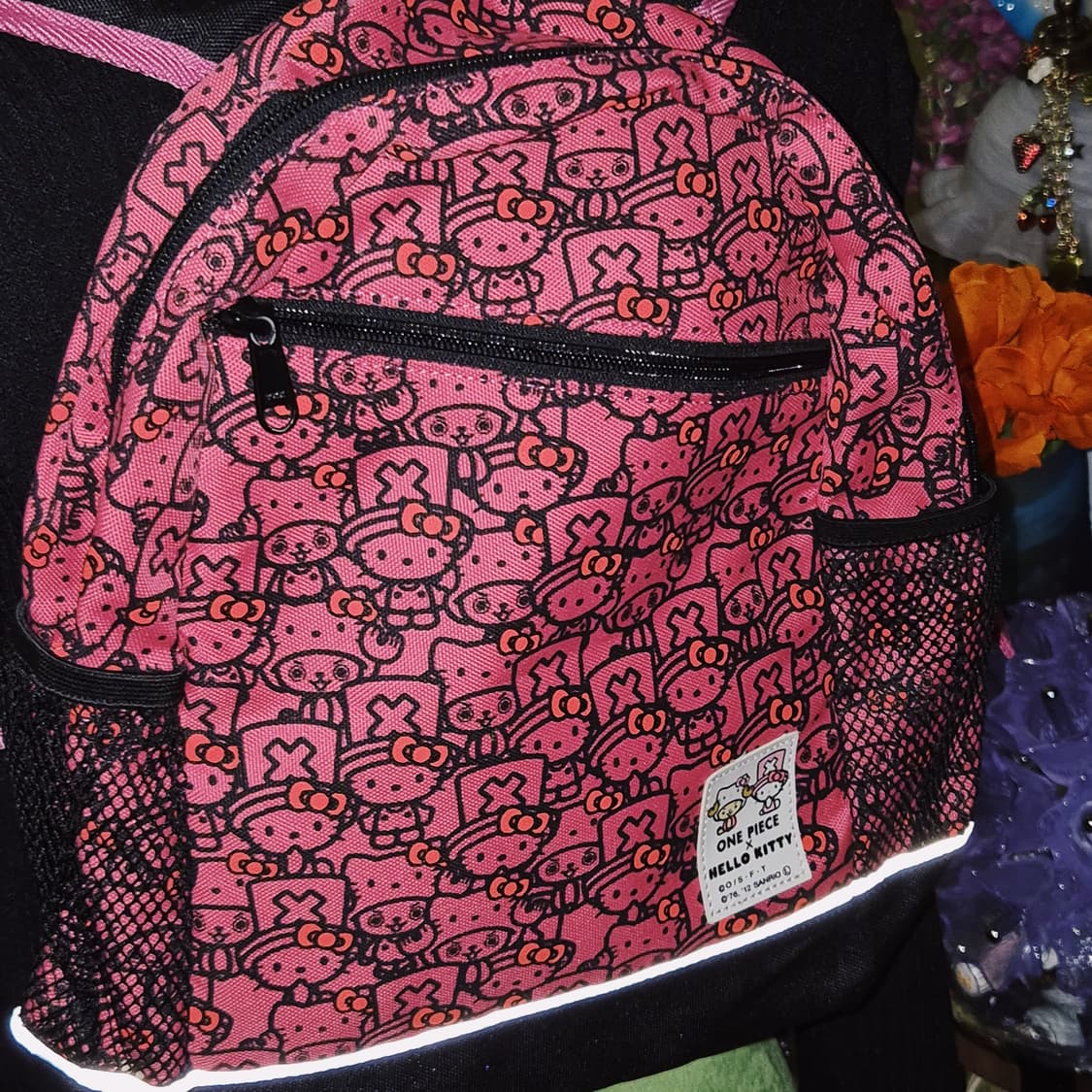 원피스 x 헬로키티 리본 쵸파 미니 배낭 상품이미지6