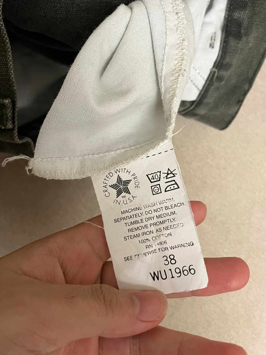 90s Carhartt mos shorts 상품이미지5