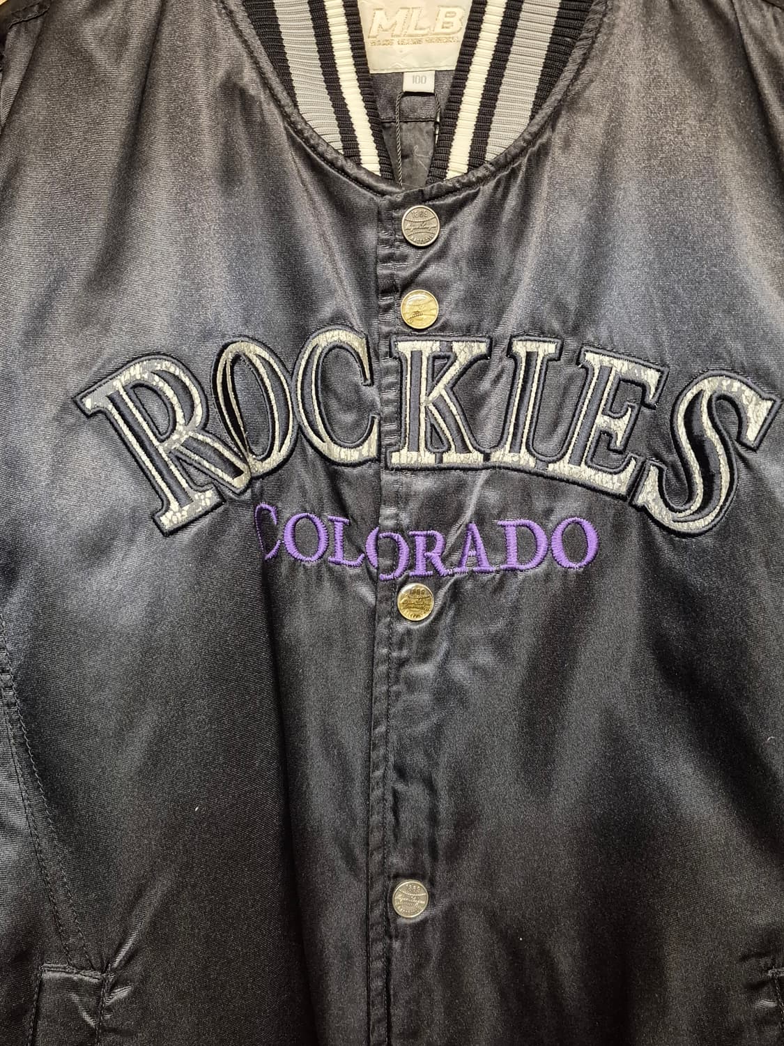 MLB LETTERING BOMBER JACKET 상품이미지5