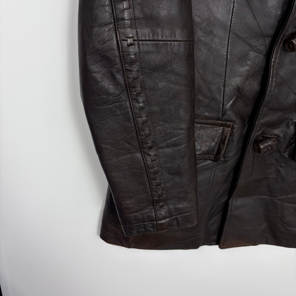 아바하우스 가죽 블레이저 자켓 상품이미지6