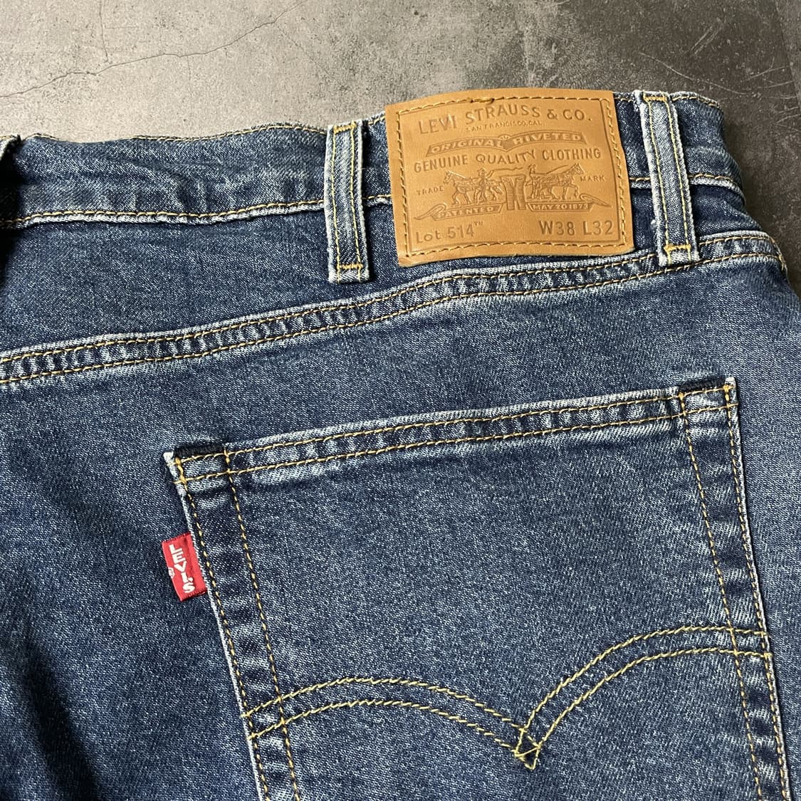 LEVI'S 리바이스514 프리미엄 스트레이트핏 데님팬츠 A00724 상품이미지7